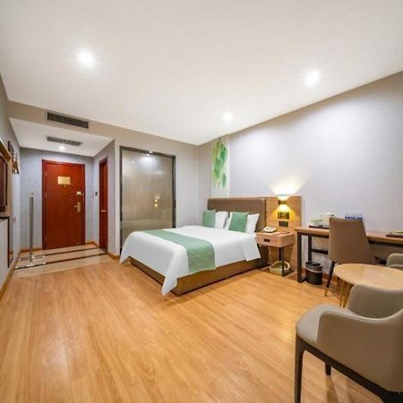 Greentree Inn Jining Yanzhou Jiuzhou Fangyuan Business Hotel מראה חיצוני תמונה