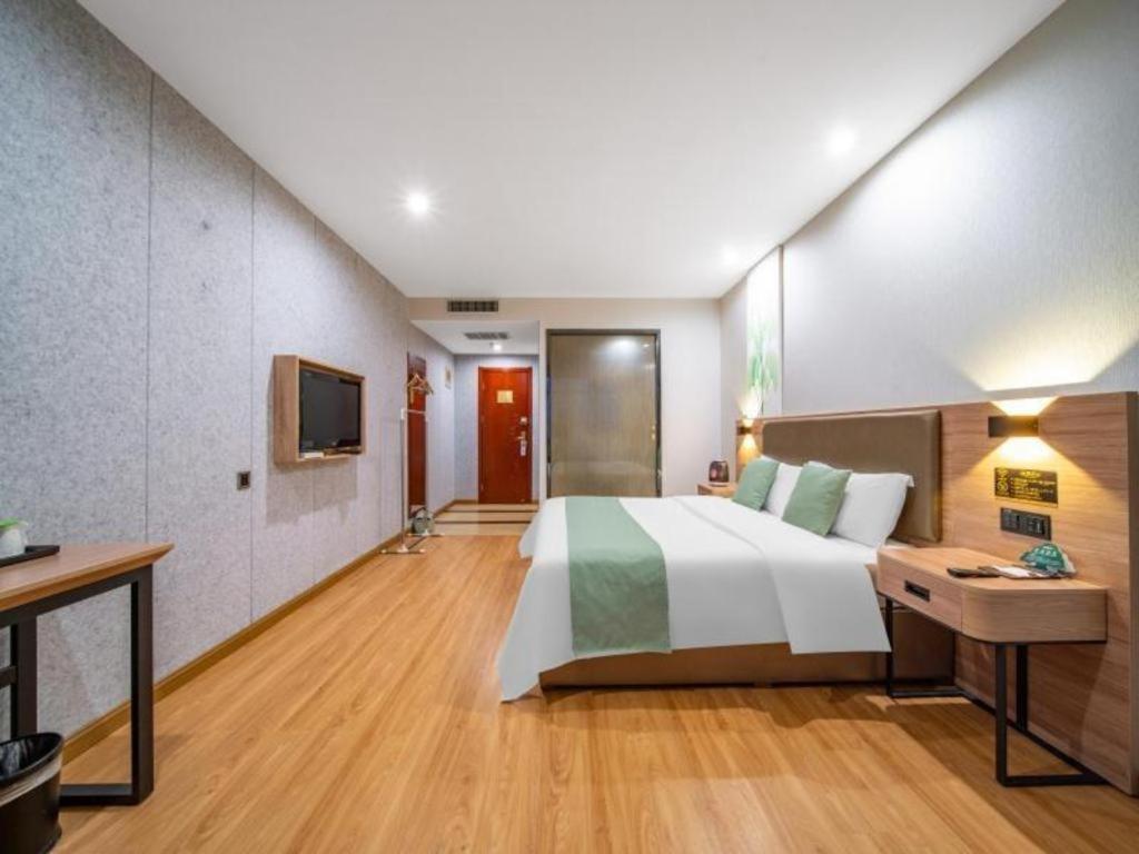 Greentree Inn Jining Yanzhou Jiuzhou Fangyuan Business Hotel מראה חיצוני תמונה
