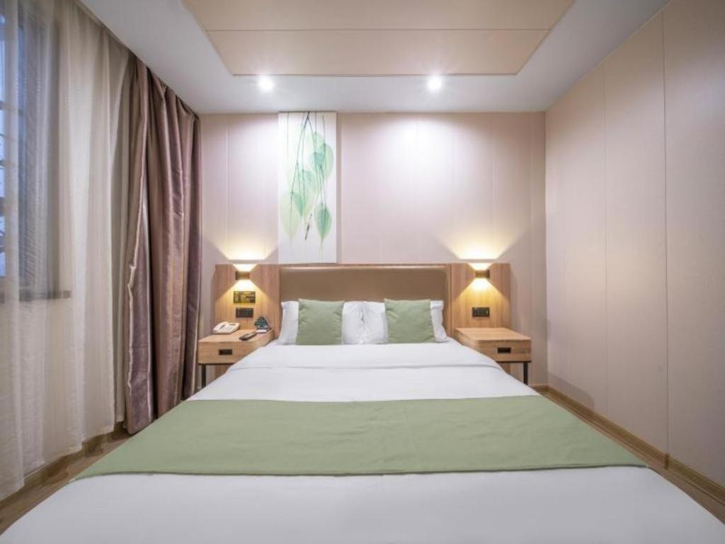 Greentree Inn Jining Yanzhou Jiuzhou Fangyuan Business Hotel מראה חיצוני תמונה