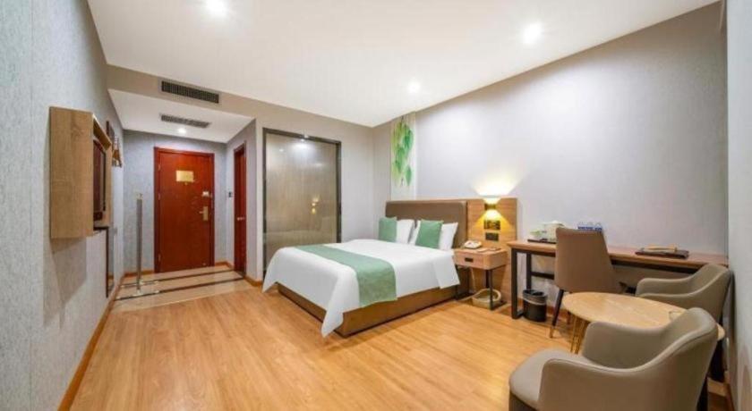 Greentree Inn Jining Yanzhou Jiuzhou Fangyuan Business Hotel מראה חיצוני תמונה