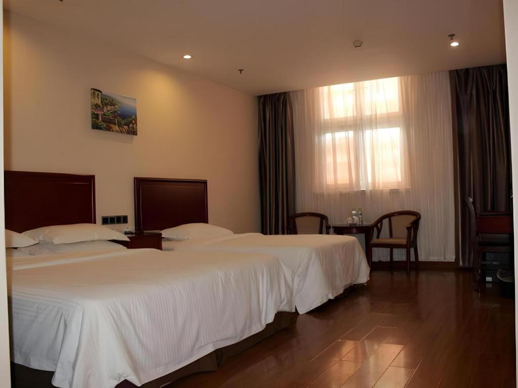 Greentree Inn Jining Yanzhou Jiuzhou Fangyuan Business Hotel מראה חיצוני תמונה