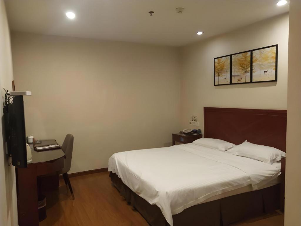 Greentree Inn Jining Yanzhou Jiuzhou Fangyuan Business Hotel מראה חיצוני תמונה